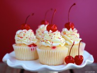 Cupcake cereza